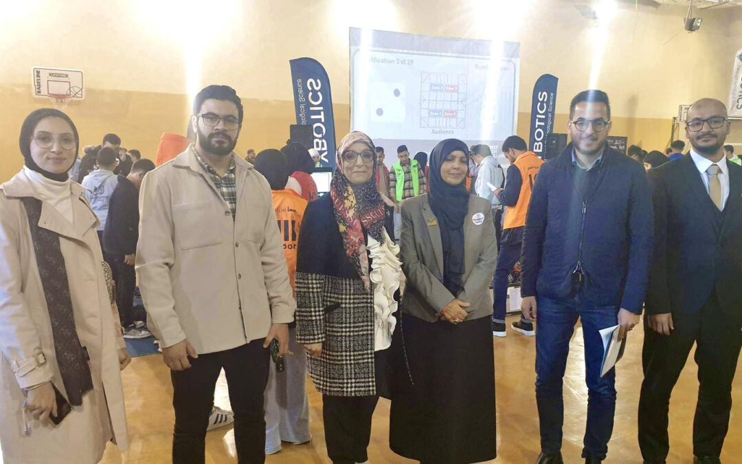 ( ليبوتكس . lybotics ) مشاركة معهد الحياة الصحية في بطولة ليبيا الاقليمية للروبوتات